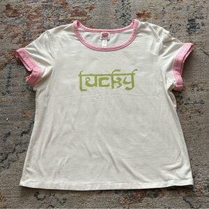 Vintage Lucky Brand Baby Tee